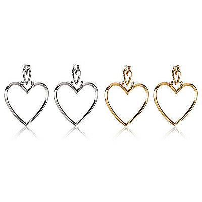 moda 1 paio orecchini a cerchio in