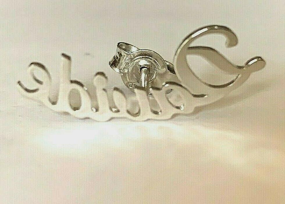 mono orecchino argento 925 davide singolo con