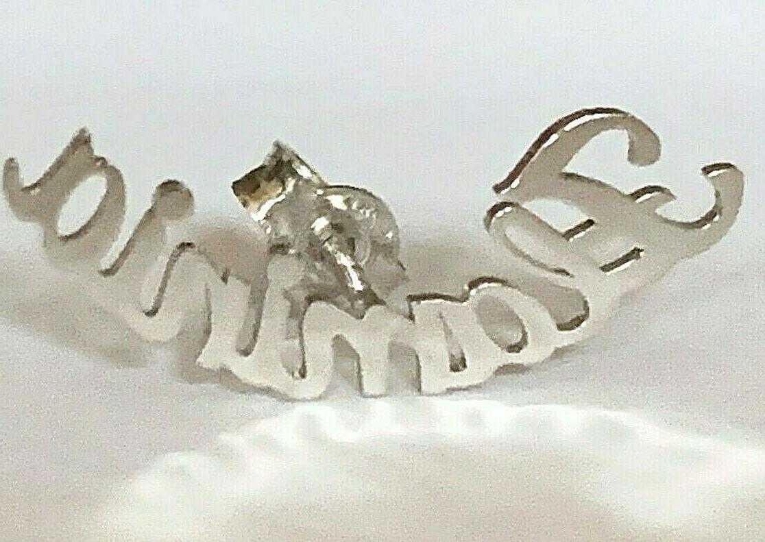 mono orecchino argento 925 flaminia singolo con