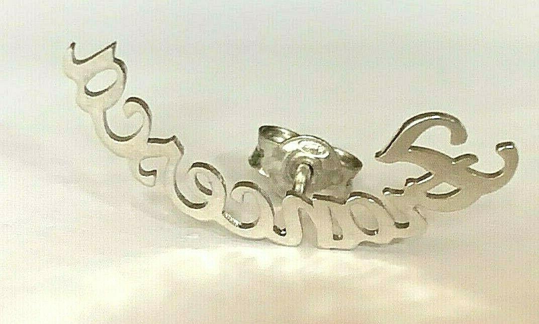 mono orecchino argento 925 francesca singolo con