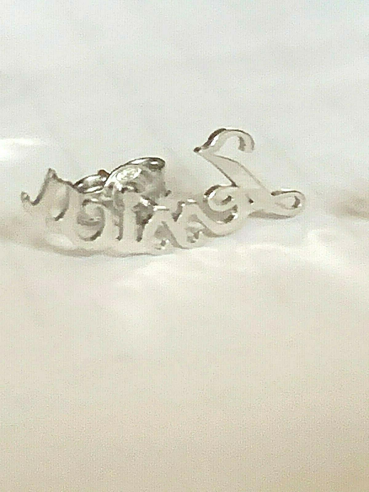 mono orecchino argento 925 jessica singolo con