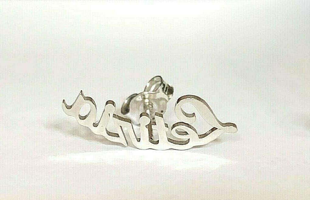 mono orecchino argento 925 letizia singolo con