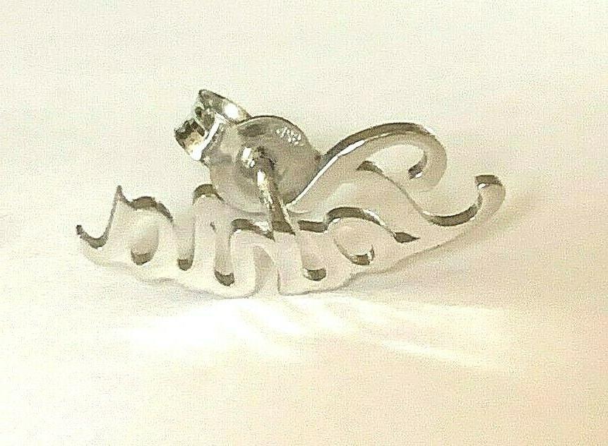 mono orecchino argento 925 tania singolo con