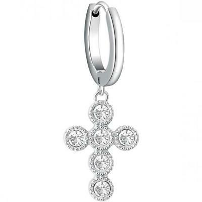 mono orecchino donna bhke018 acciaio acciaio