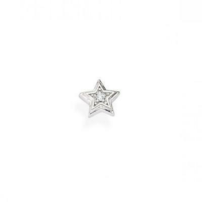 mono orecchino donna eb3 argento argento zirconia