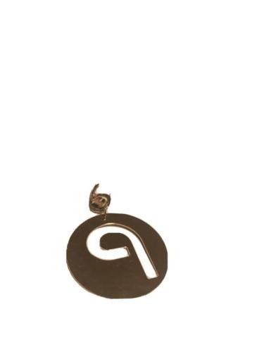 mono orecchino donna lettera p