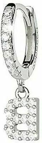 mono orecchino REBECCA coll. MYN con lettera B, argento 925 