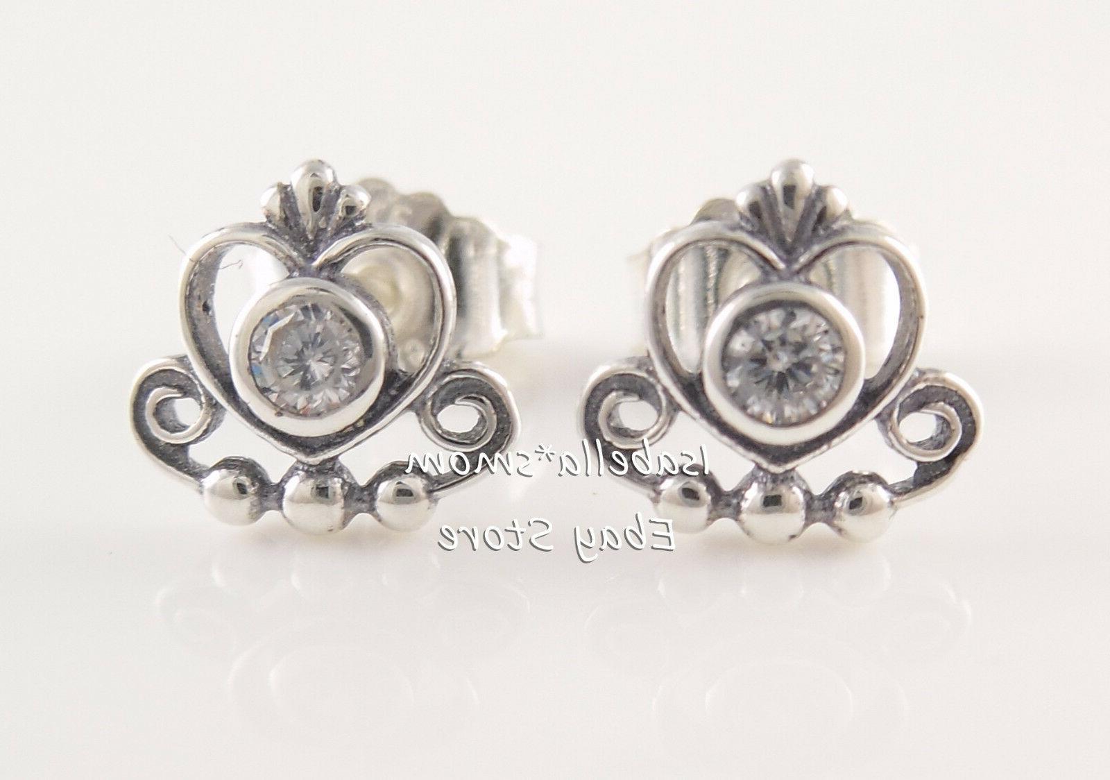 my principessa autentico argento tiara orecchini a