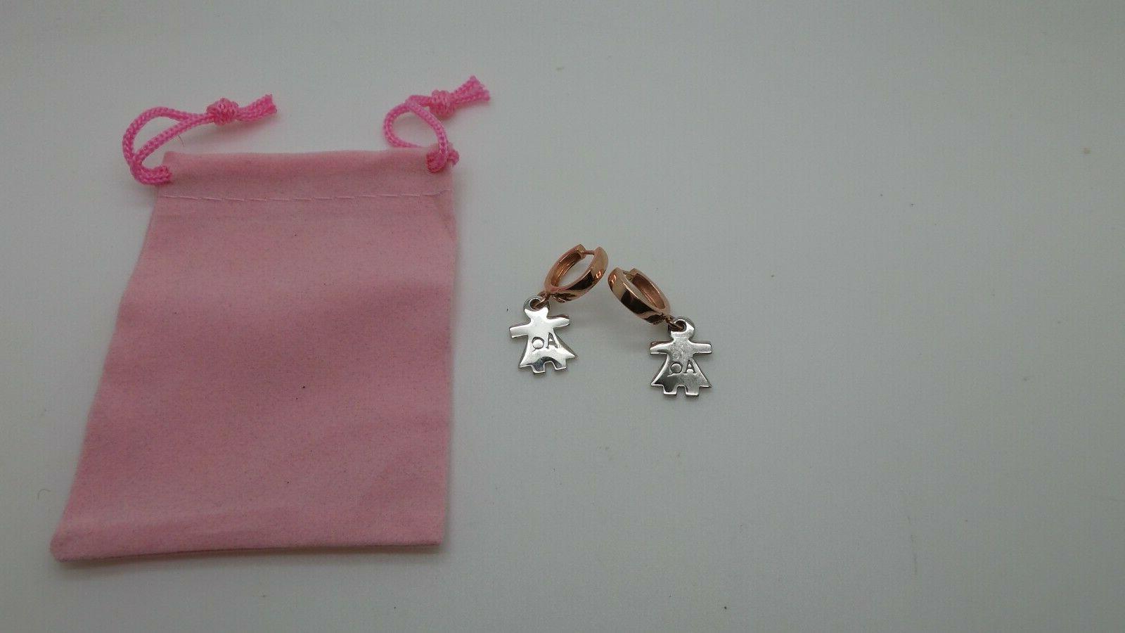 no code orecchino cerchio argento 925 donna