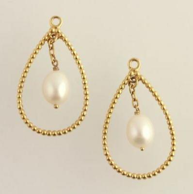 nuovo 250408p ciondolo oro orecchino valorizzatore 14k