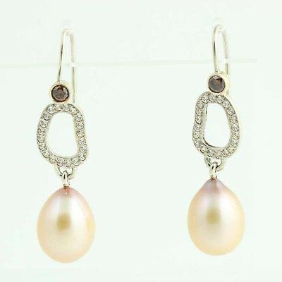 nuovo autentico cerchio di amici perle orecchini