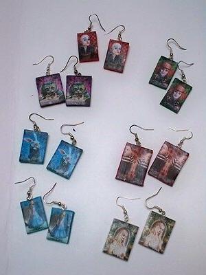 offerta 7 paia orecchini in fimo fatti