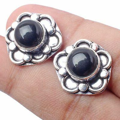 onice nera gemma stile etnico design gioielli