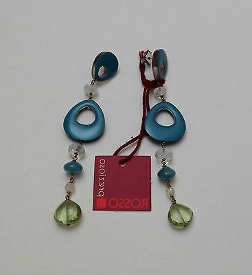 orecchini 14020 plexiglass e pietre dure