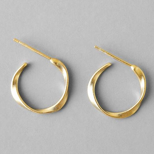 orecchini a bottone in oro 18k fatti