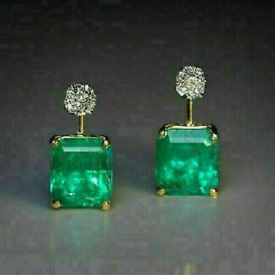 orecchini a bottone solitario con diamanti e