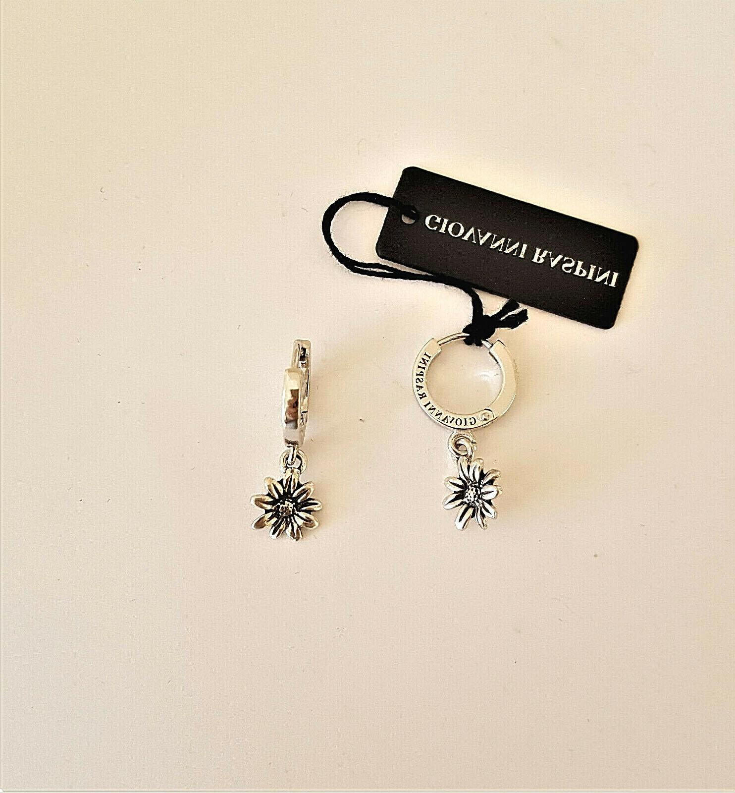 orecchini a cerchietto piccoli e margherita art