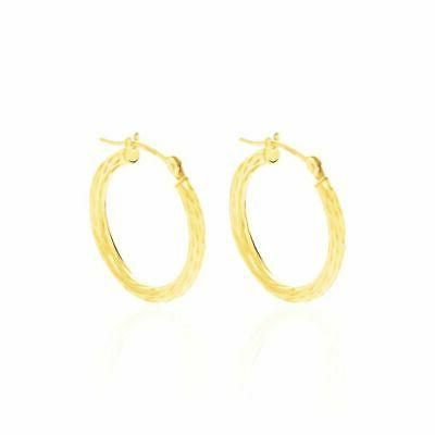 orecchini a cerchio 1 5 cm donna