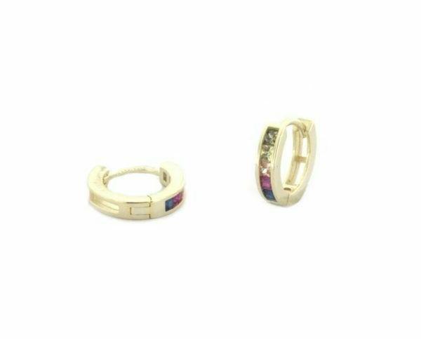 orecchini a cerchio 10mm in argento 925