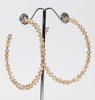 orecchini a cerchio 60 mm argento 925