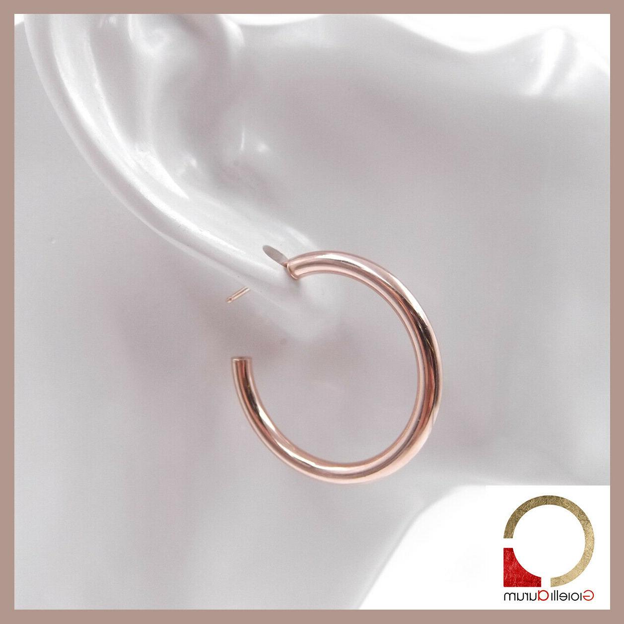 orecchini a cerchio creole in argento 925