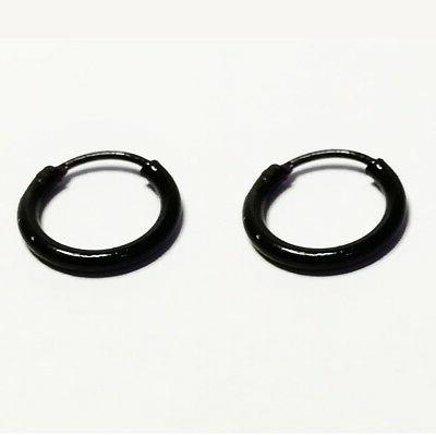 orecchini a cerchio diametro 9 mm uomo