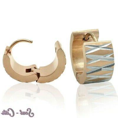 orecchini a cerchio in grande design oro