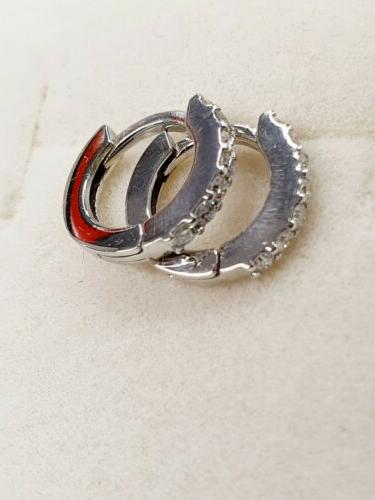 orecchini a cerchio in oro 18 kt