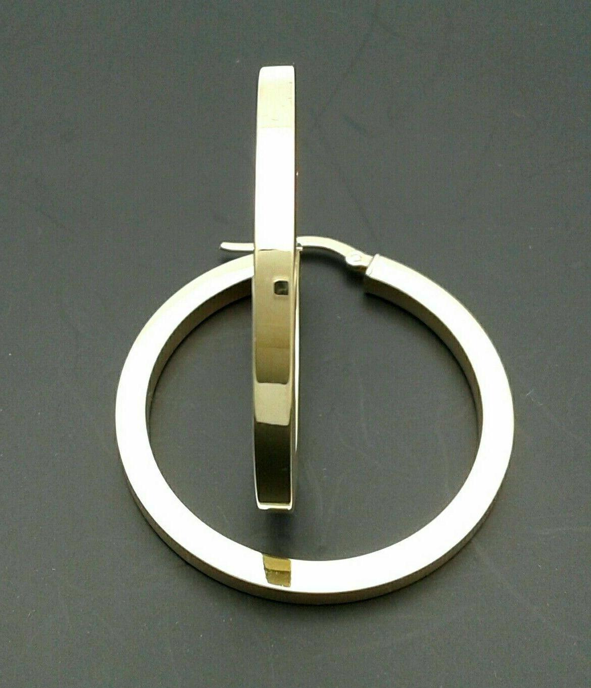 orecchini a cerchio in oro giallo 18