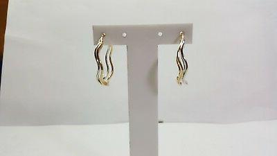 orecchini a cerchio in oro giallo e