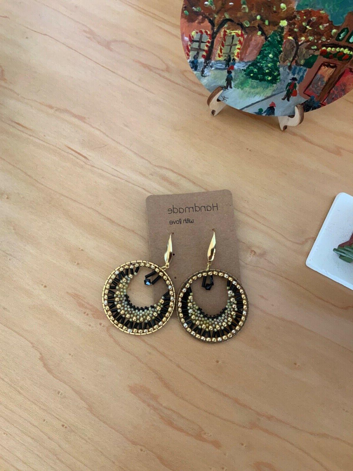 orecchini a cerchio modello ludovica handmade acciaio