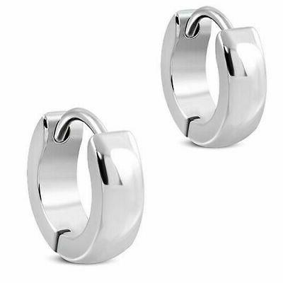 orecchini a cerchio piccoli in acciaio chirurgico