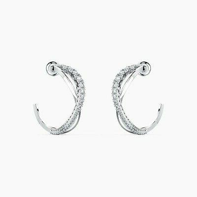 orecchini a cerchio twist 5563908