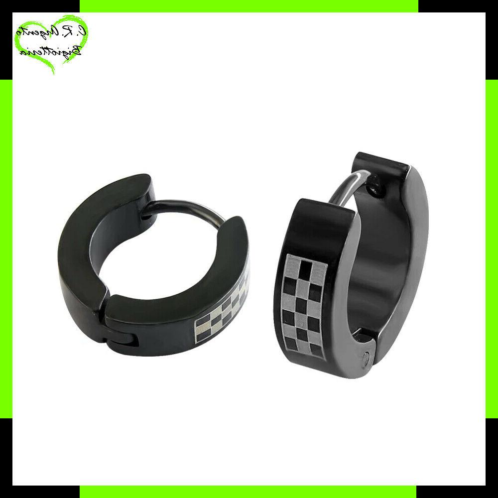 orecchini a cerchio uomo piccoli acciaio donna