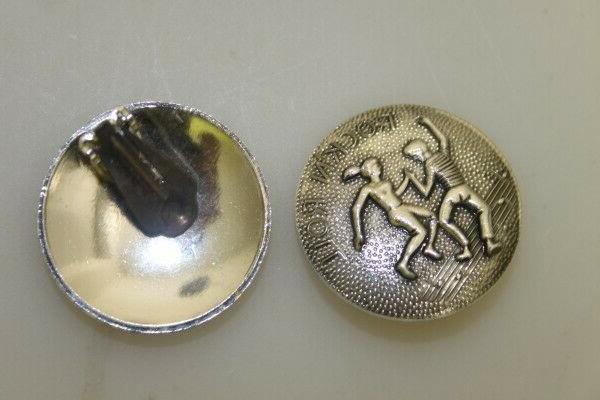 orecchini a clip originale vintage 1950er 50s