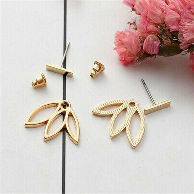 orecchini a fiore di loto vuoti alla