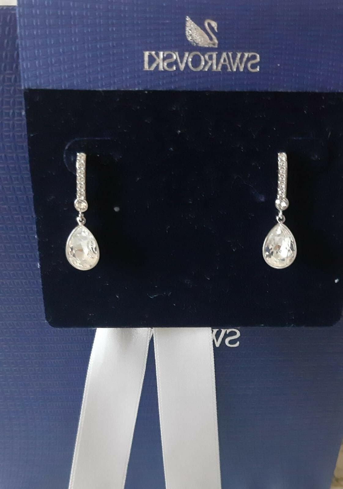 orecchini a goccia swarowski lunghezza totale 3