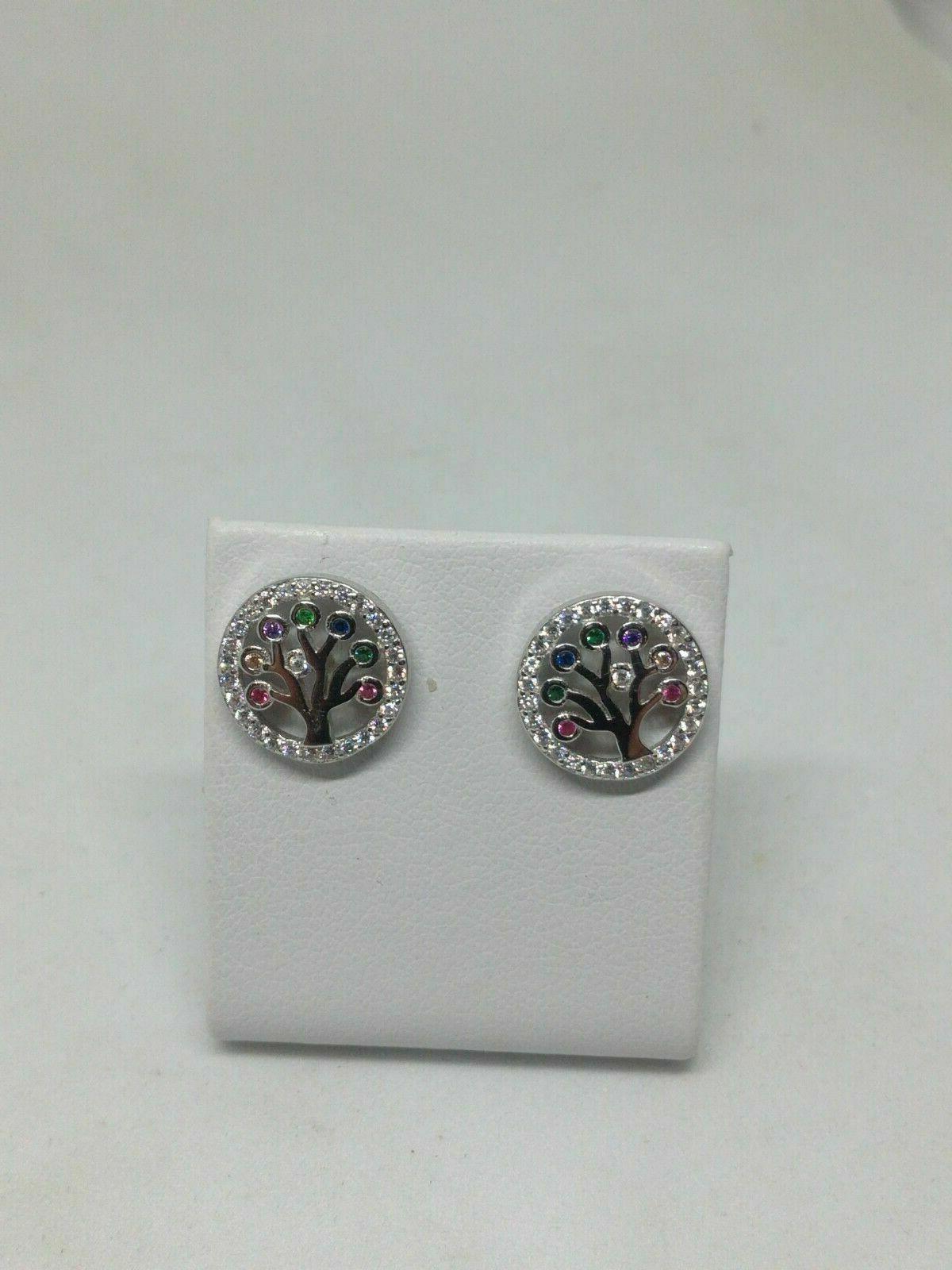 orecchini a lobo albero della vita in