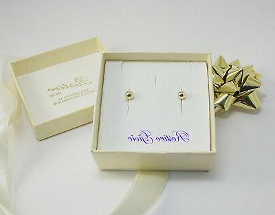 orecchini a lobo con farfallina in oro