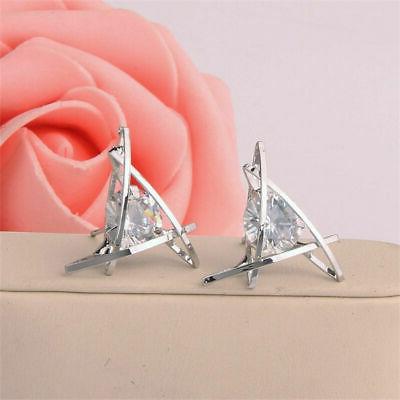 orecchini a lobo con punto luce forma