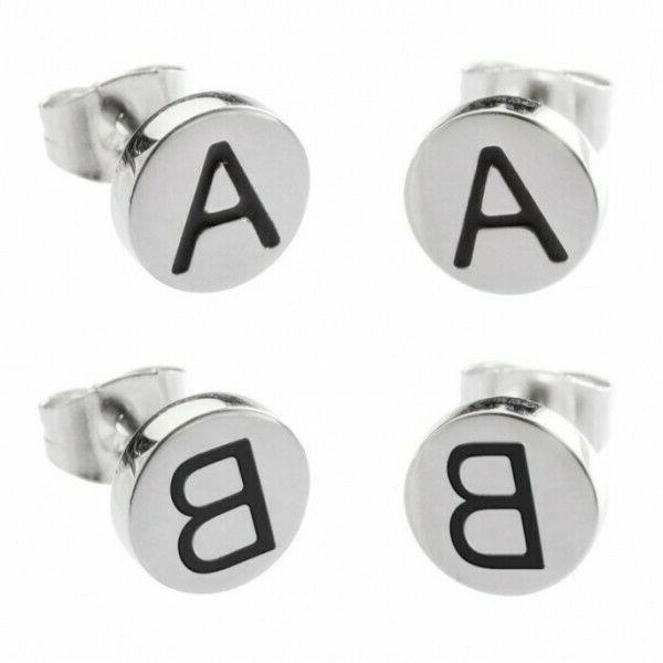 orecchini a lobo da donna in acciaio