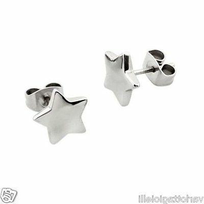 orecchini a lobo donna acciaio stelle 261089