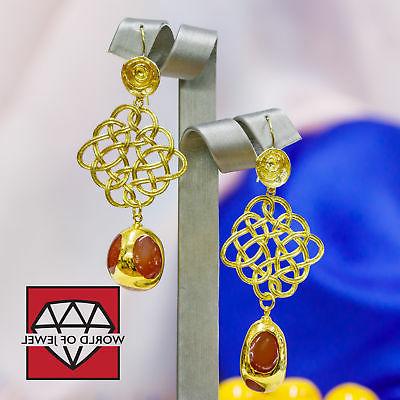 orecchini a perno di bronzo con pietre