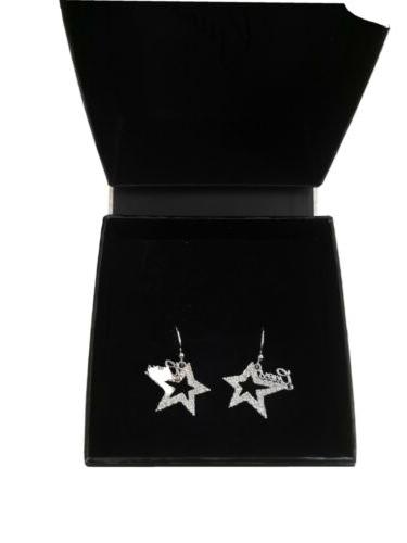 orecchini a stella swarovski