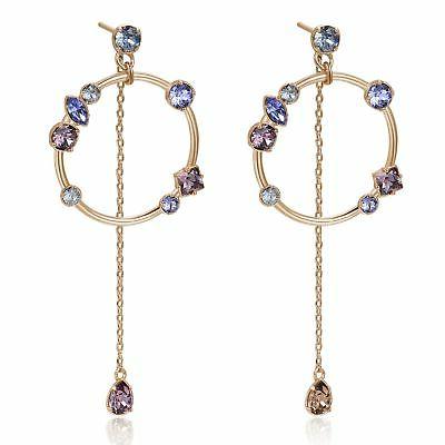 orecchini affinity a cerchio in ottone galvanica