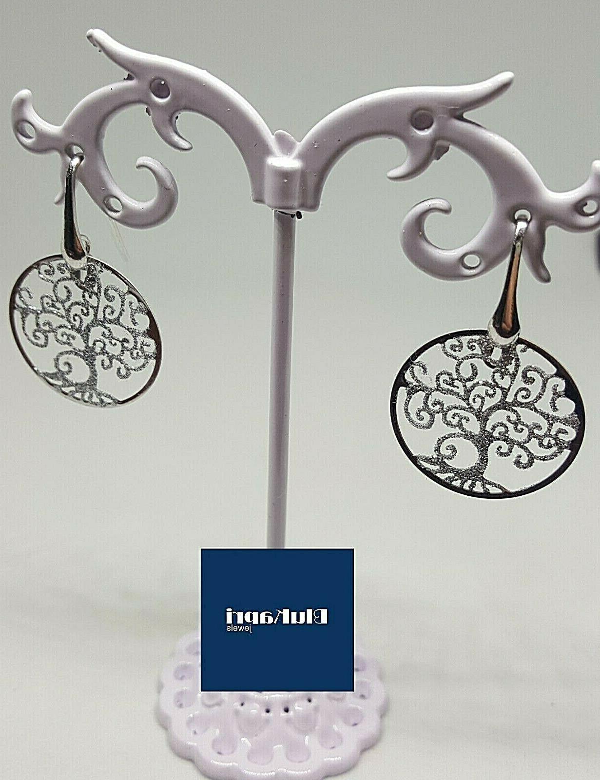 orecchini albero della vita in argento 925