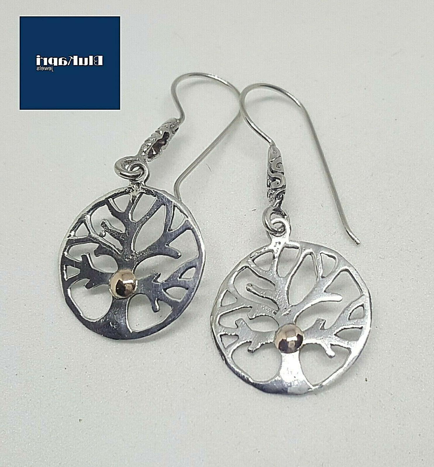 orecchini albero della vita in argento925 e
