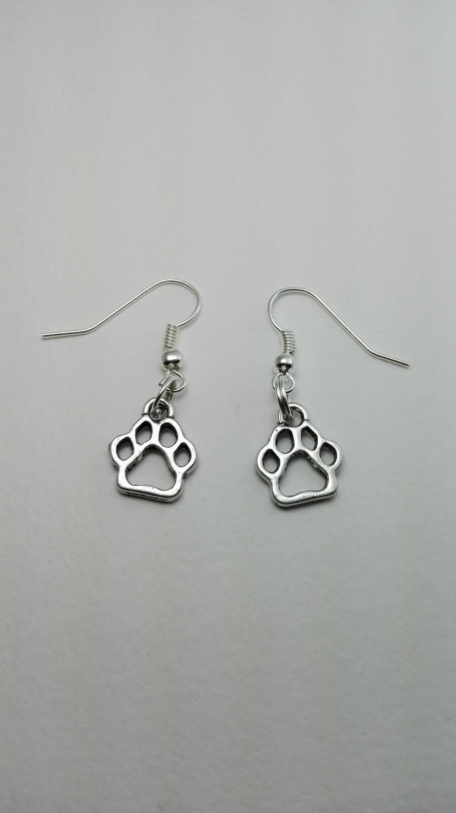 orecchini anallergici zampa gatto gufo chiave luna