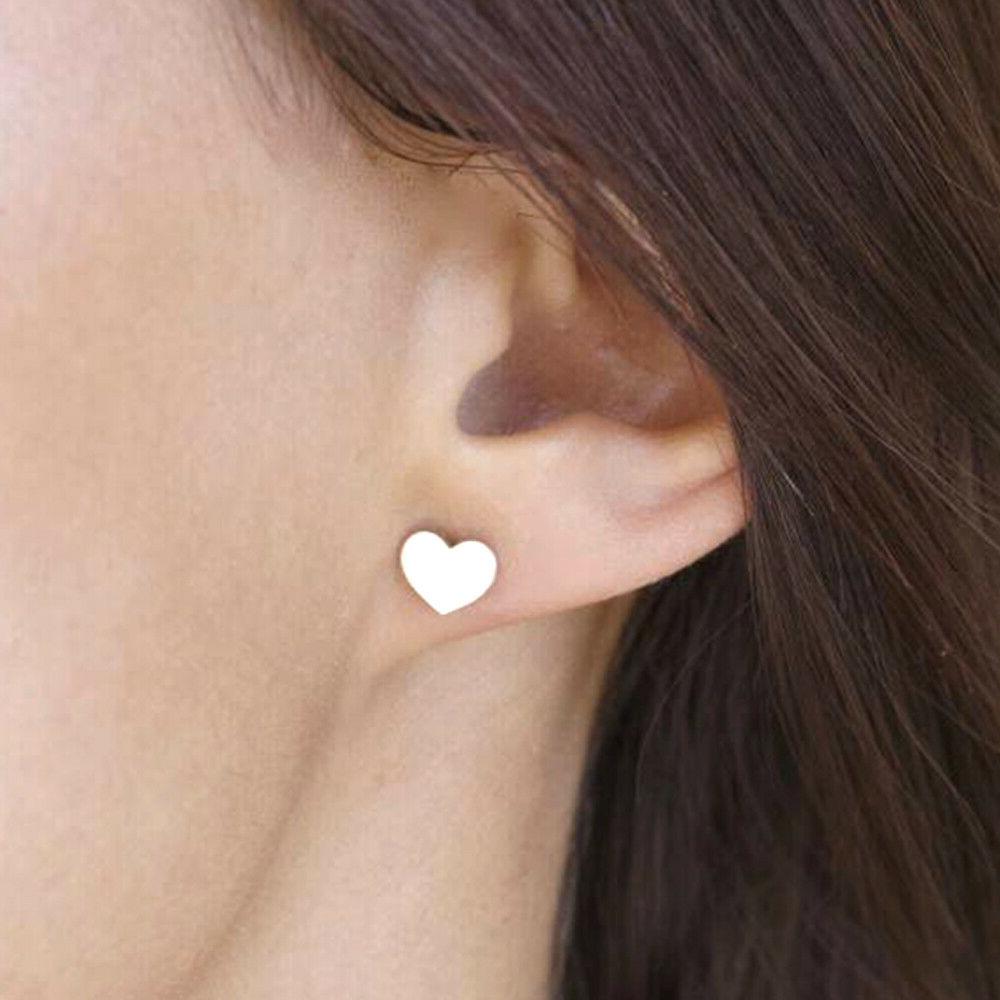 orecchini argento 925 cuore variante 3 misure