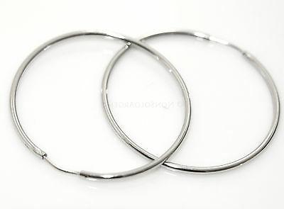 orecchini argento 925 donna cerchio anelle boccole